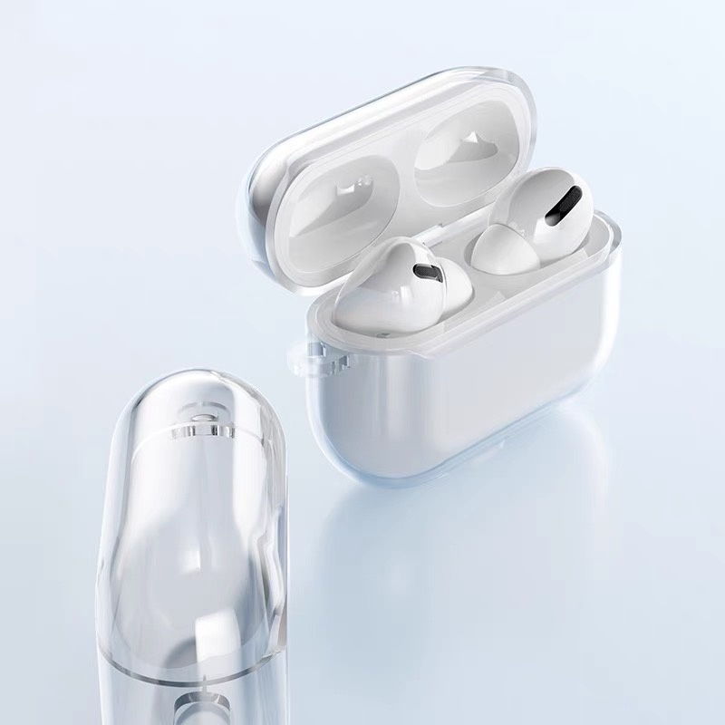 Case Pelindung Bahan TPU Transparan Untuk Apple AirPods 1 / 2 Pro Generation i11 i12 4 AirPods Pro 2