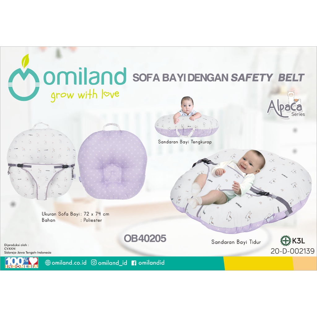 OMILAND SOFA BAYI ALPACA SERIES  OB402