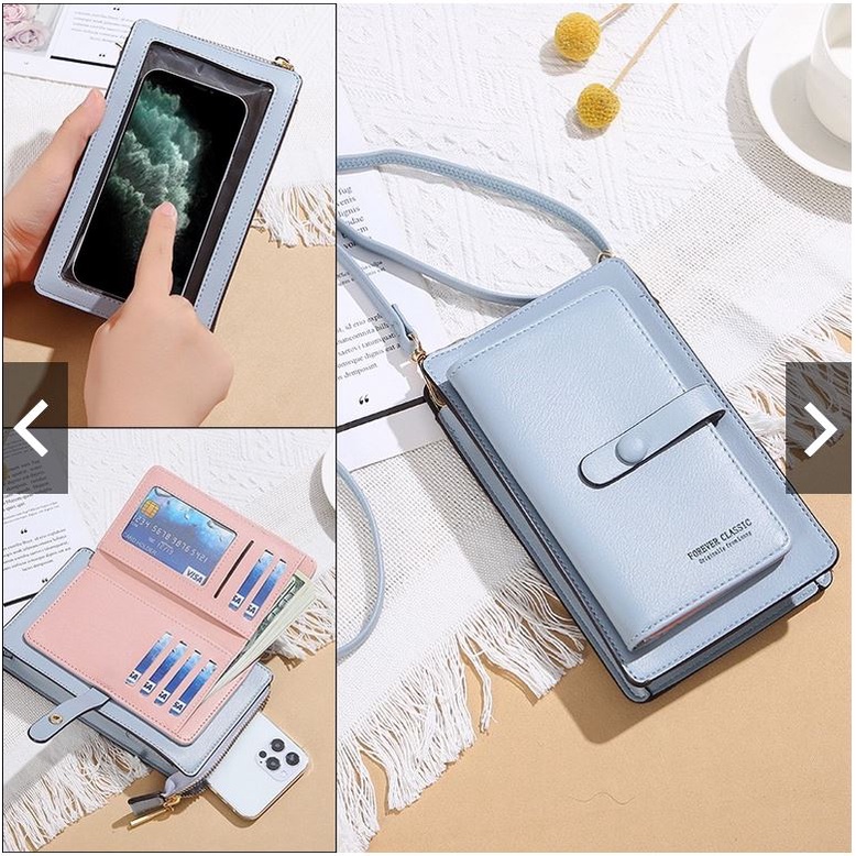 Dompet Panjang HP TouchScreen3in1 /Layar Sentuh Import ORIGINAL FOREVER YOUNG/ Tas Selempang  - 409