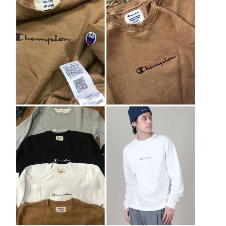 (SALE) CREWNECK CHAMPION |mini Script logo| C8-Q019R