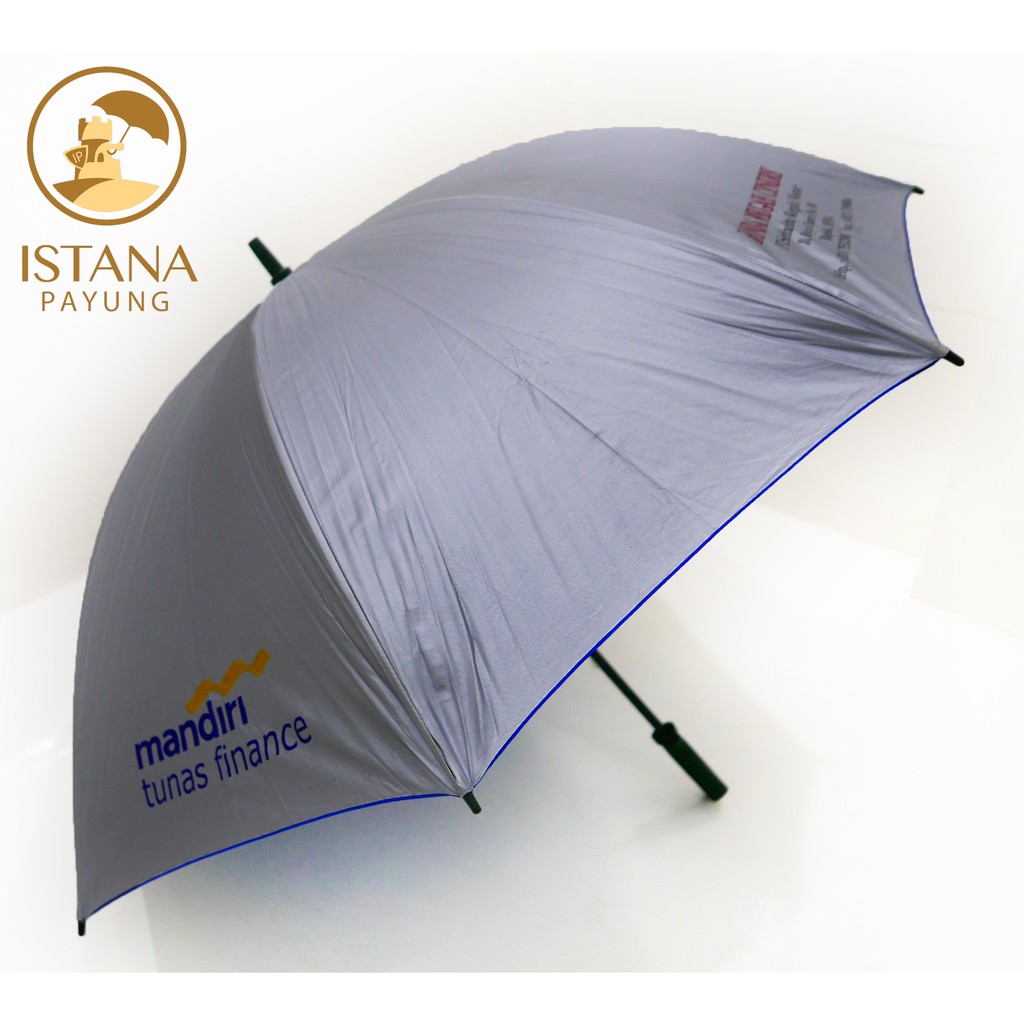 RAJAKARTA PAYUNG GOLF SILVER ANTI UV DENGAN 2 LAPISAN UV PROTECTION