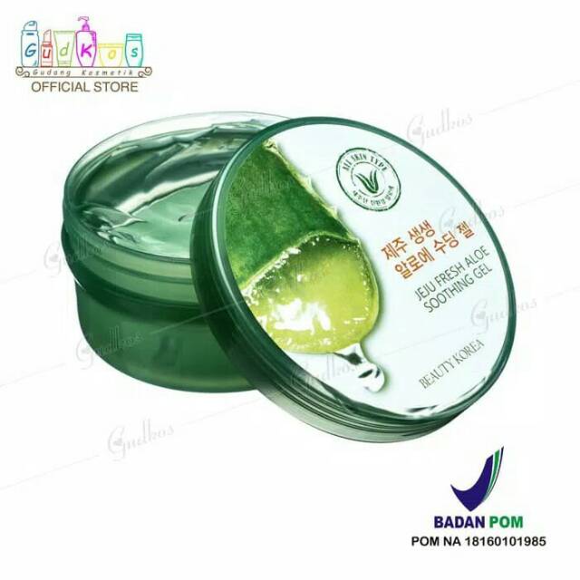 BEAUTY KOREA JEJU FRESH ALOE VERA SOOTHING BPOM ORIGINAL
