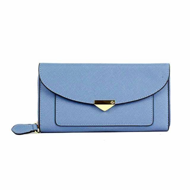 Dompet Wanita Samsonite Blue - Dompet Panjang