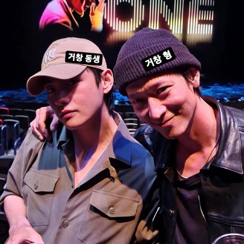 [BACA DESKRIPSI] MLB N COVER Ball Cap Taehyung BTS