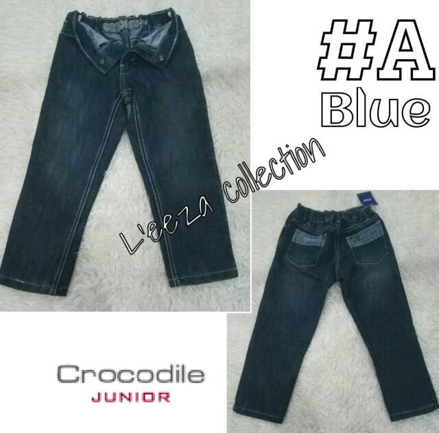 Celana jeans CROCODILE Junior (Crocodile Boys Long Denim Pants)