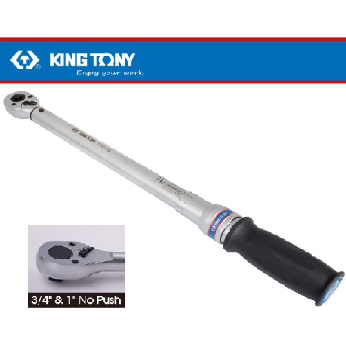 KUNCI TORSI MURAH 3/4"DR ADJUSTABLE TORQUE WRENCH KING TONY 034662-2DG