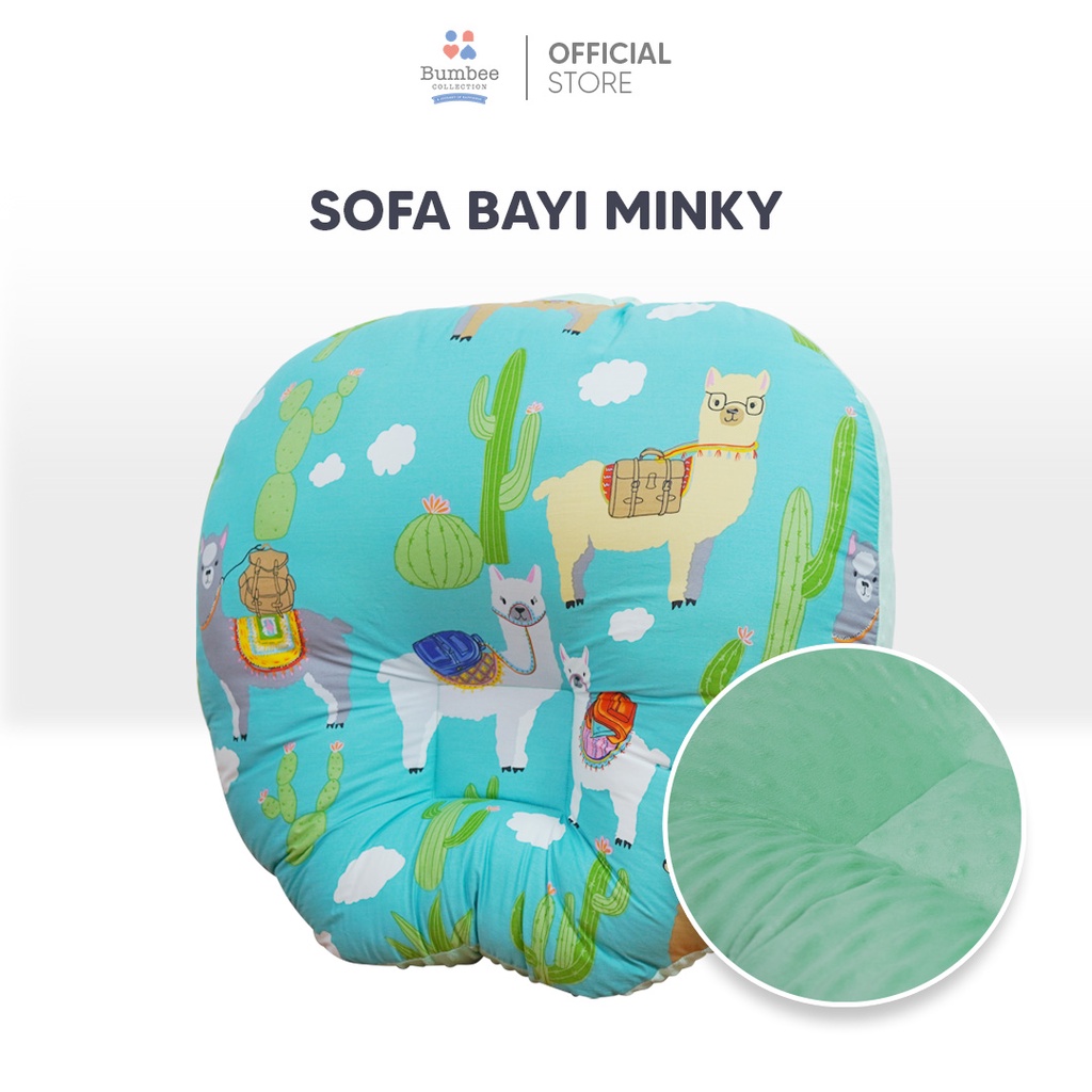 Harga Bumbee Collection - Sofa Bayi Minky Pre Order