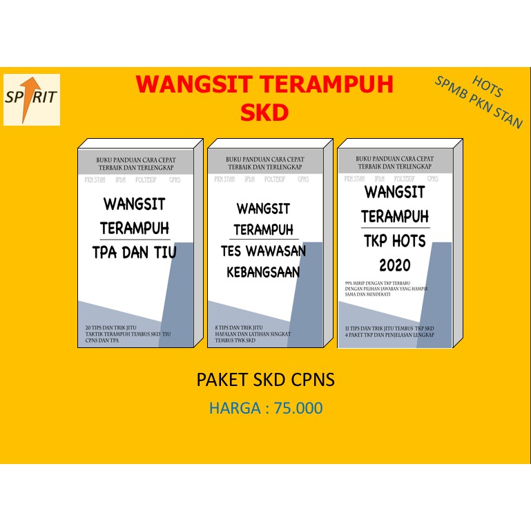 Paket Buku Usm Spmb Pkn Stan Wangsit Terampuh Tpa Tiu Twk Tkp Dan Tbi Shopee Indonesia