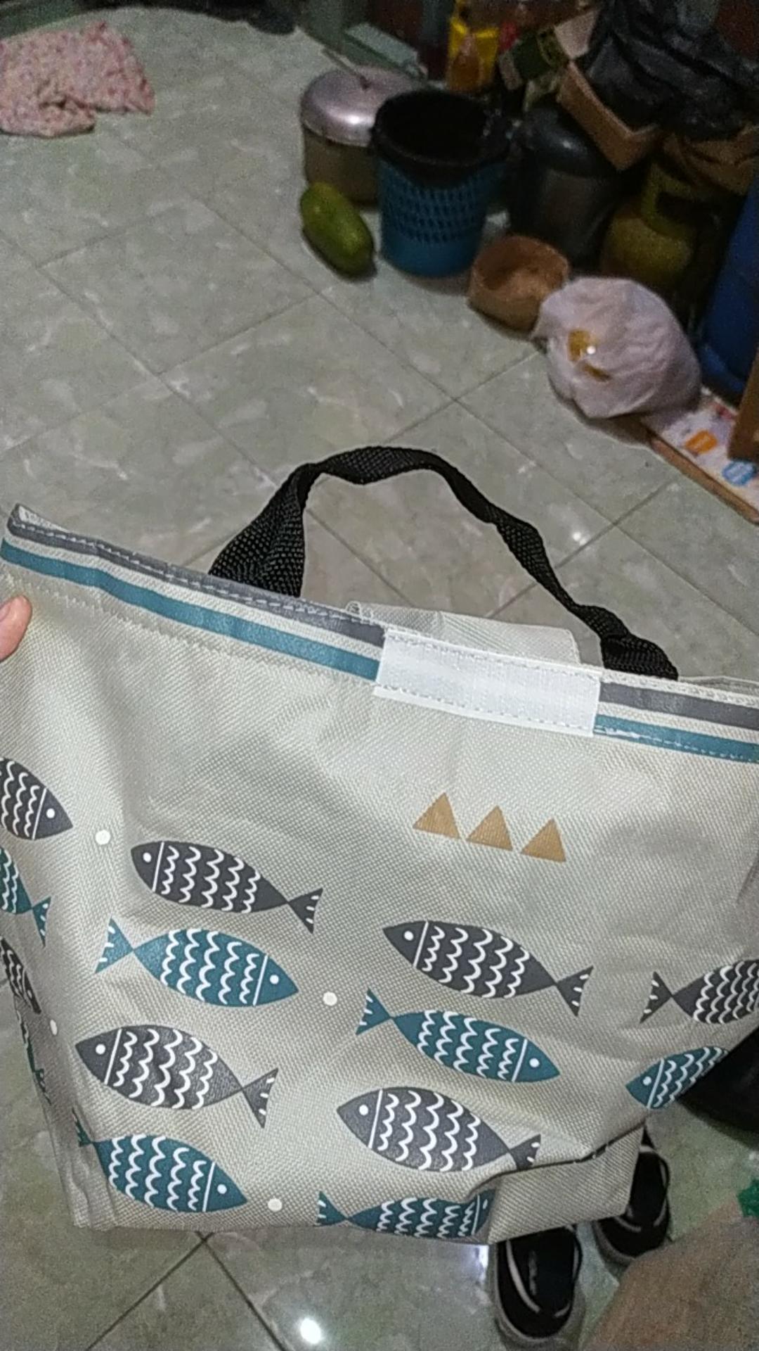 Tas Bekal Tahan Panas Dingin Lunch Bag Tas Bekal Motif Tas Makanan