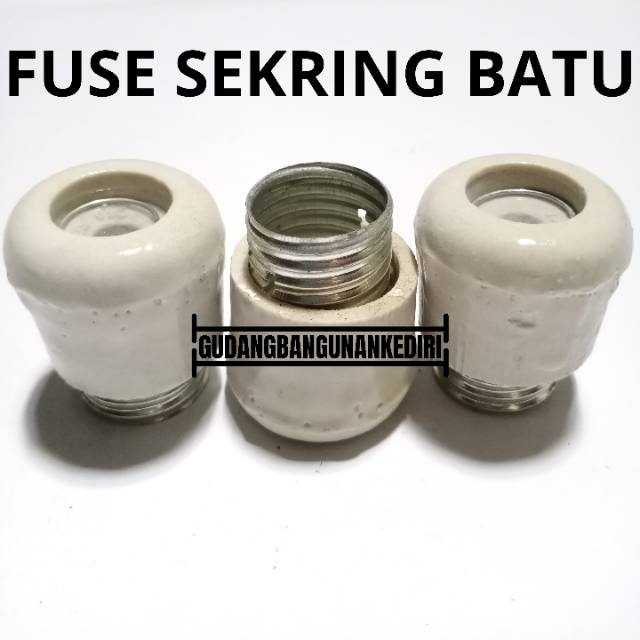 Sekring batu / sikring listrik / batu sekring 6A - 10A