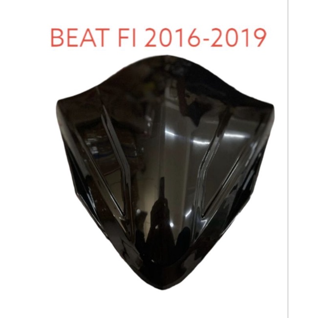 MURAH VISOR BEAT FI 2016-2019 (CARBON &amp; HITAM)