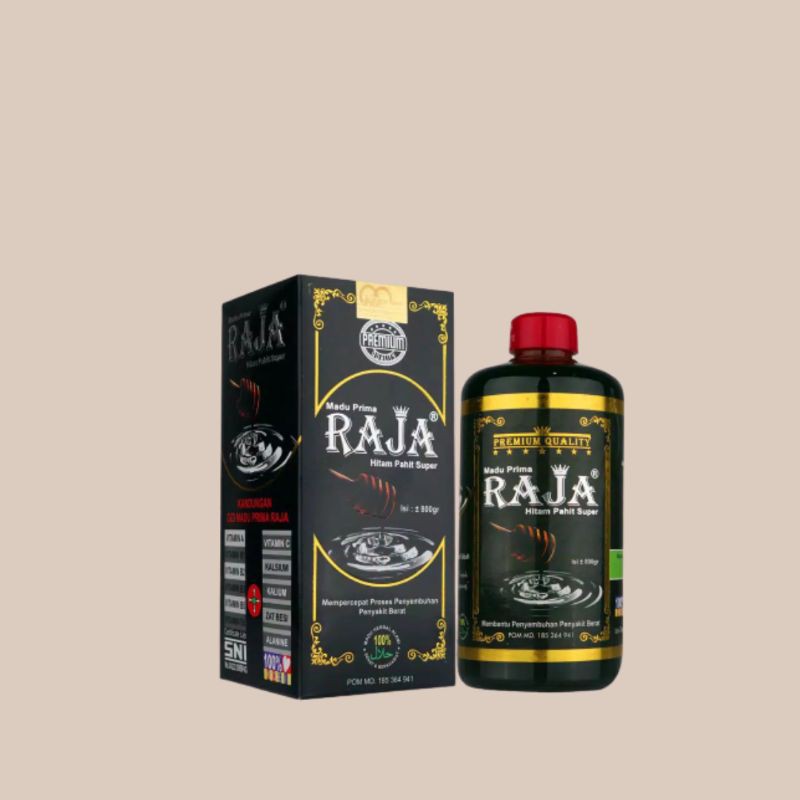 

RAJA|Madu Raja Hitam Pahit Super 800 gr