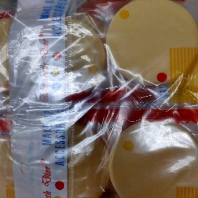 Spon bedak padat elisbet dior 12pc
