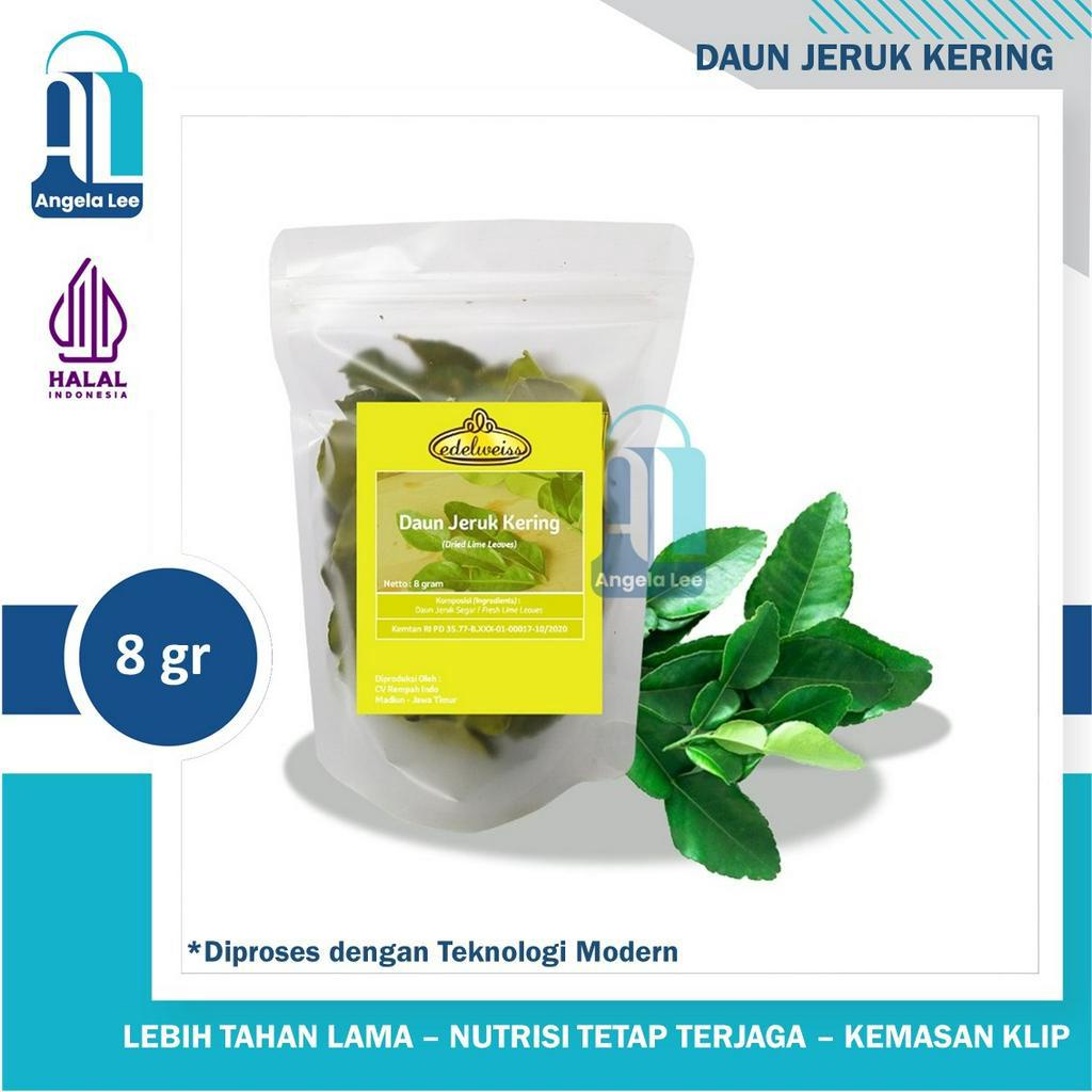 Edelweiss Daun Jeruk Kering 8g Bumbu Dapur Asli Tahan Lama