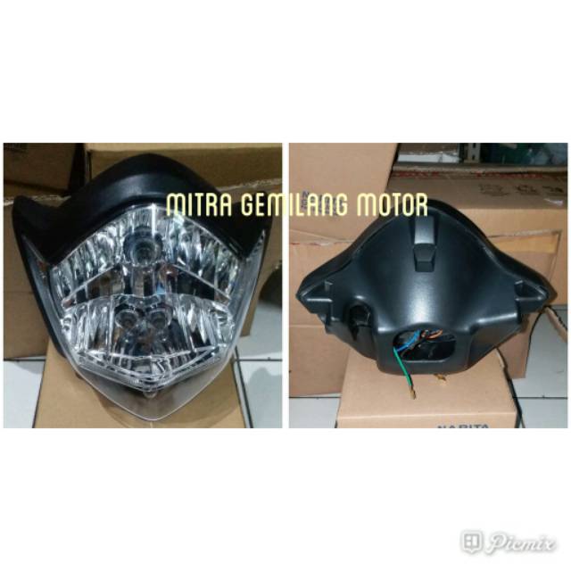 REFLEKTOR LAMPU DEPAN YAMAHA VIXION OLD OVAL