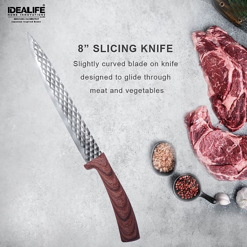 IDEALIFE - Professional Knife Set - Perlengkapan Pisau Dapur - IL-163