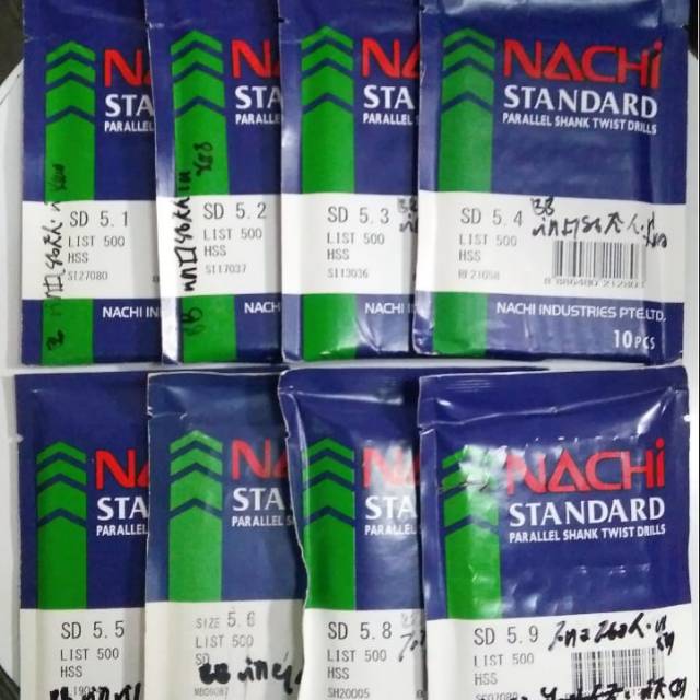 Mata Bor Besi Nachi 5.1mm