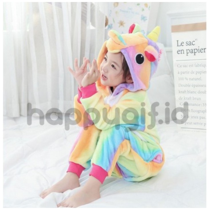 ONESIE KIGURUMI PIYAMA KOSTUM KID - UNICORN SPECIAL