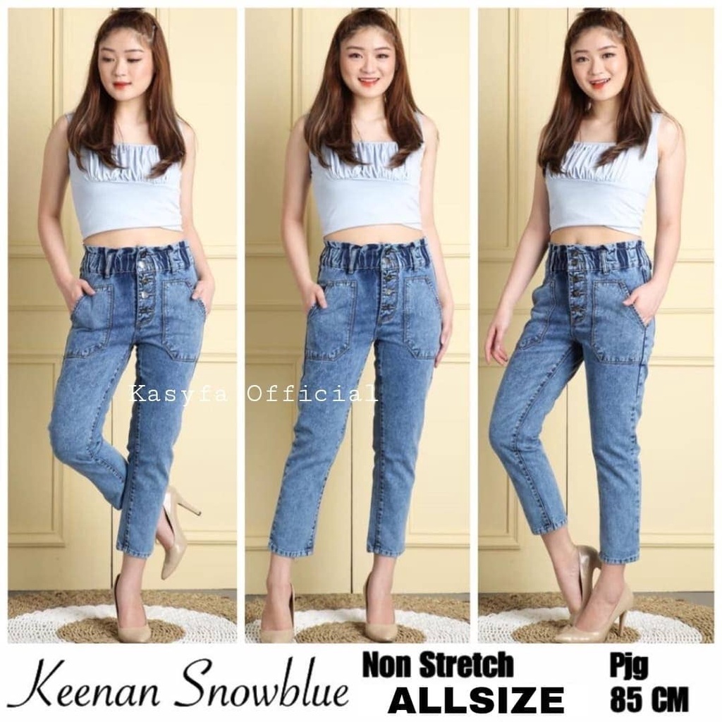 KENAN BAGGY JEANS KANCING 4