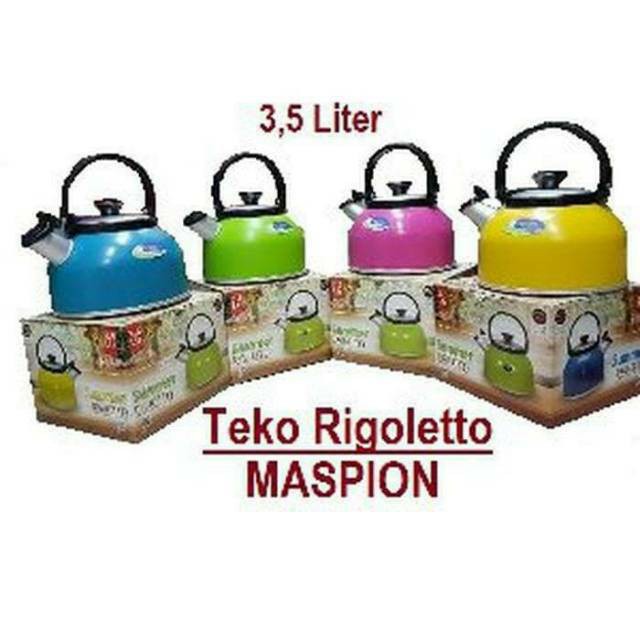 Jual Teko Siul Rigoletto Liter Shopee Indonesia