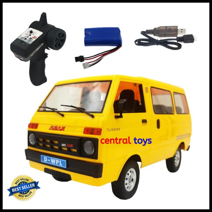 WPL D42 minibus HIJET 1980 full pro 2.4ghz mobil remote WPL D-42 wpl