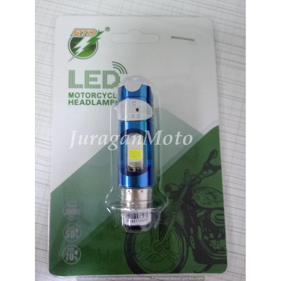 Lampu led motor 2 sisi RTD H6 M11G