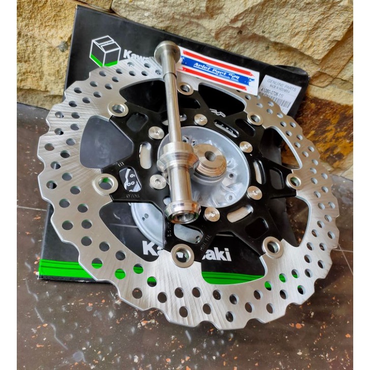 tromol KLX dtracker pnp ninja set tromol depan KLX D-Tracker original set piringan KLX dtracker set 