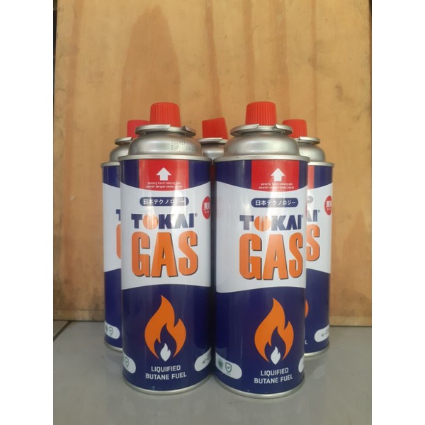 4 BOTOL/KALENG GAS PORTABLE TOKAI