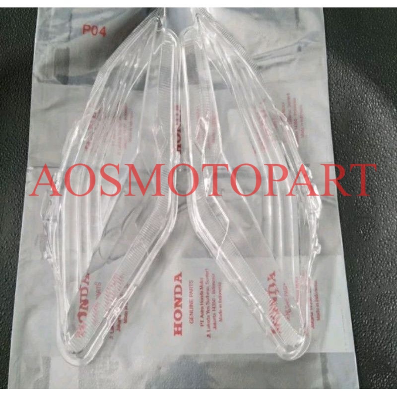 Mika Kaca Lampu Sen Sein Depan Kanan Kiri Beat Fi New Eco Beat Street 2020 2021 Original Ahm