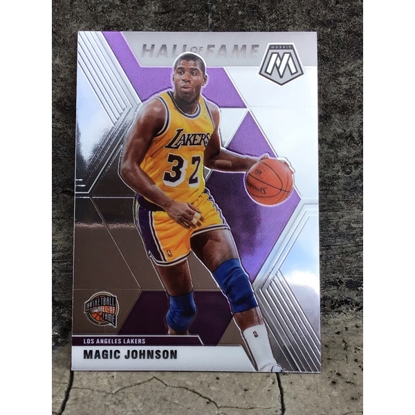 MAGIC JOHNSON HOF KARTU BASKET NBA CARD PANINI MOSAIC 2019