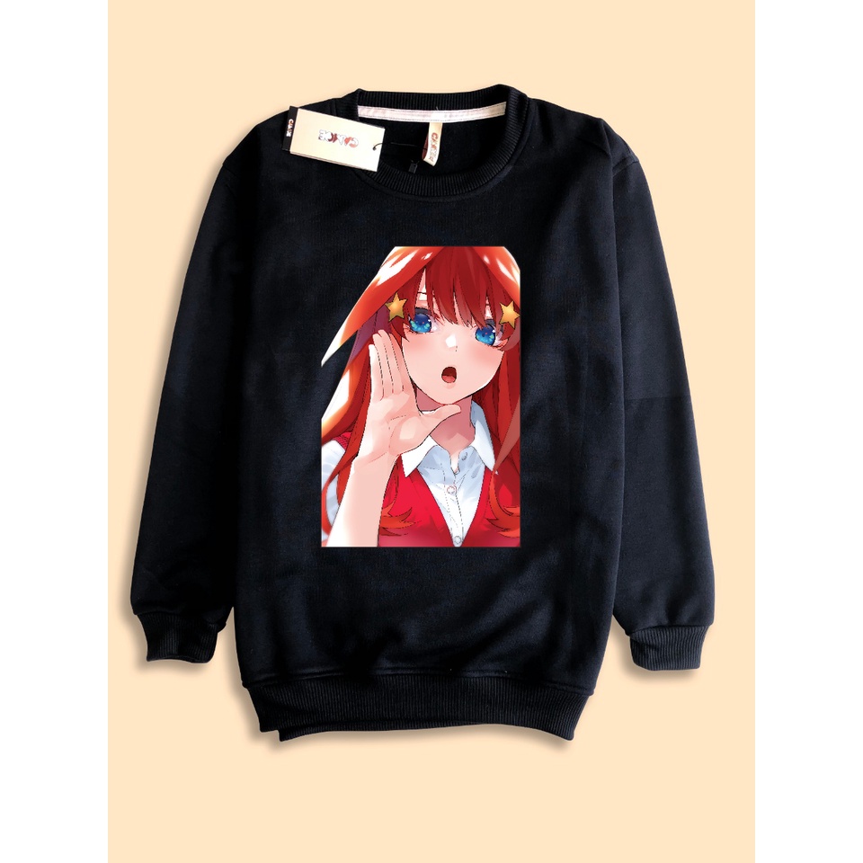 Sweater Sweatshirt Anime 5 toubun Nakano Itsuki