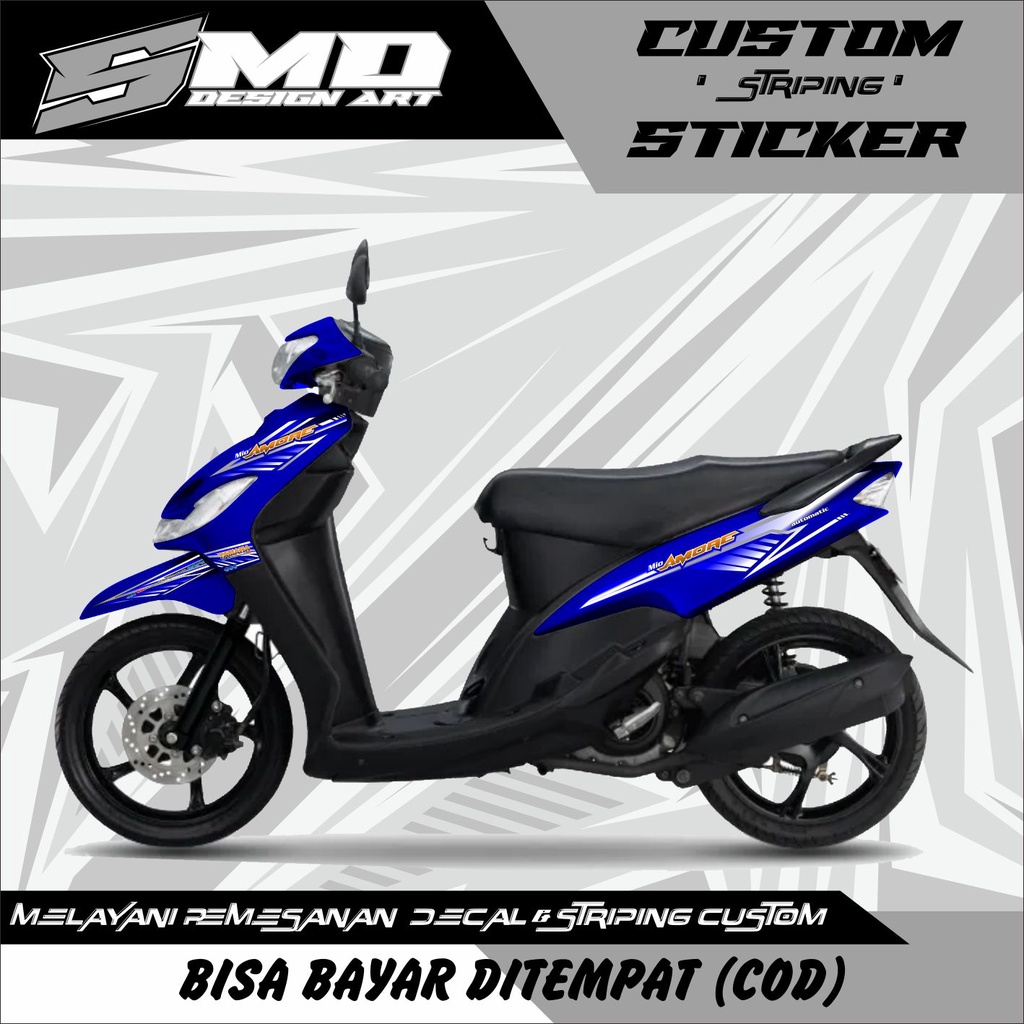 STRIPING VARIASI AMORE MIO SPORTY/SMILE