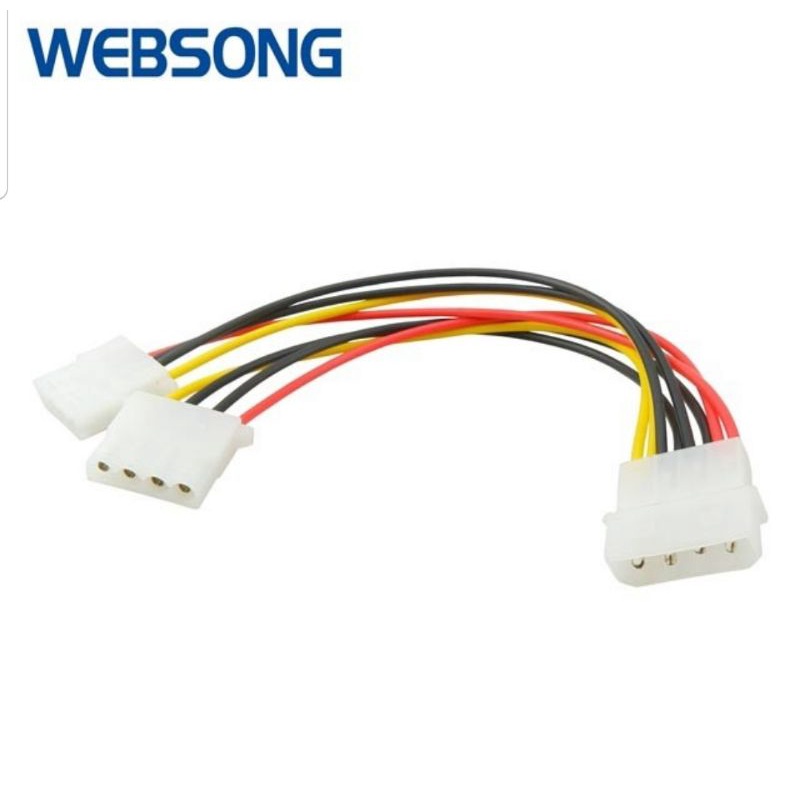 Kabel Power Molex to Molex Cabang High Quality Websong