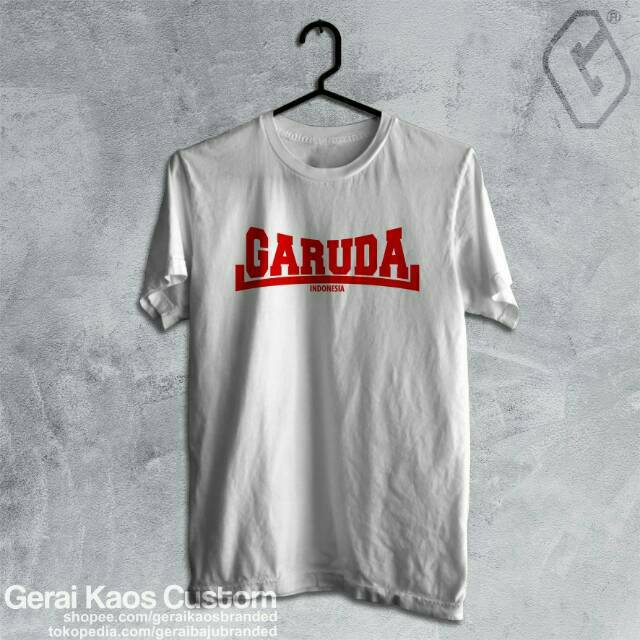 Kaos Distro garuda indonesia / kaos timnas garuda indonesia