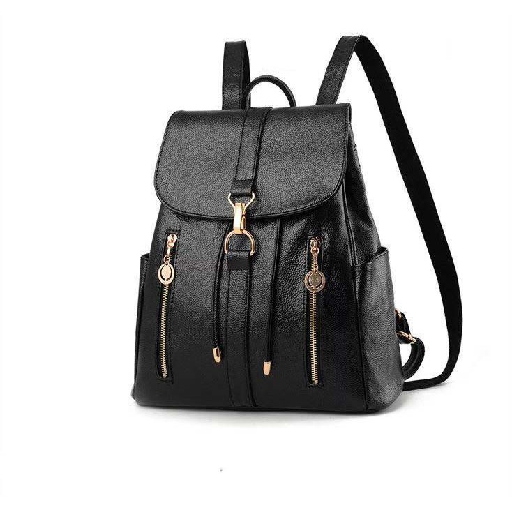 Ransel kulit backpack Kulit Murah Ransel Wanita Murah Ransel wanita Polos simple