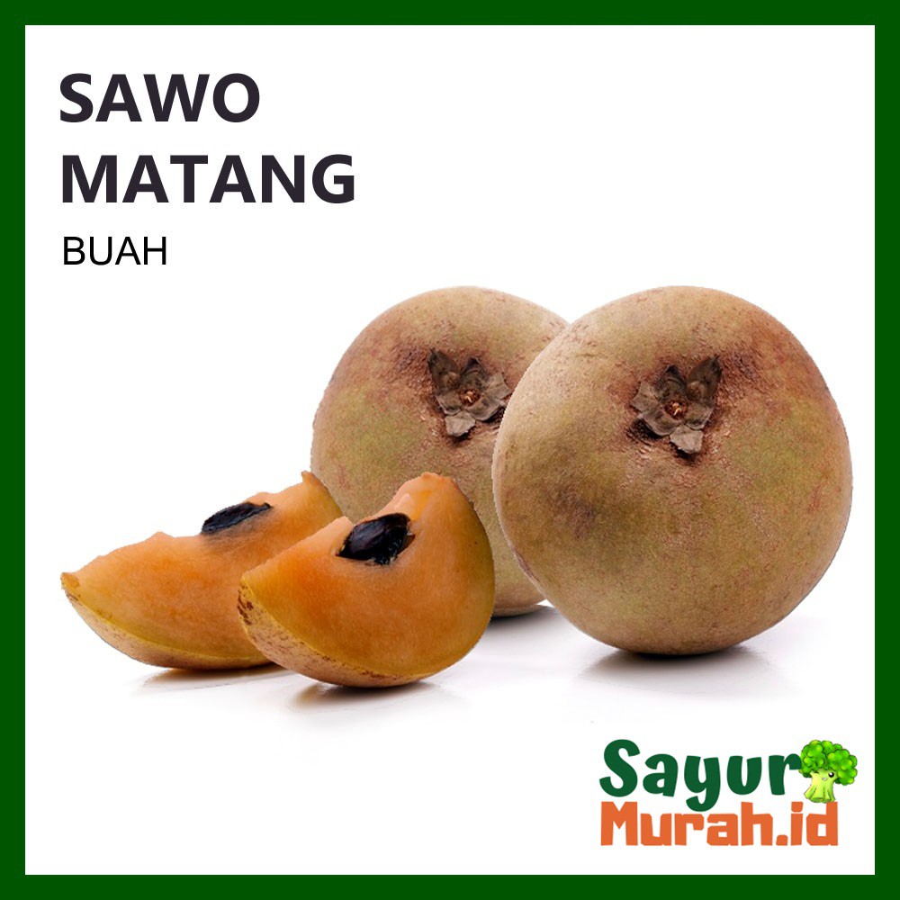 

BUAH SAWO MATANG SEGAR [500g]