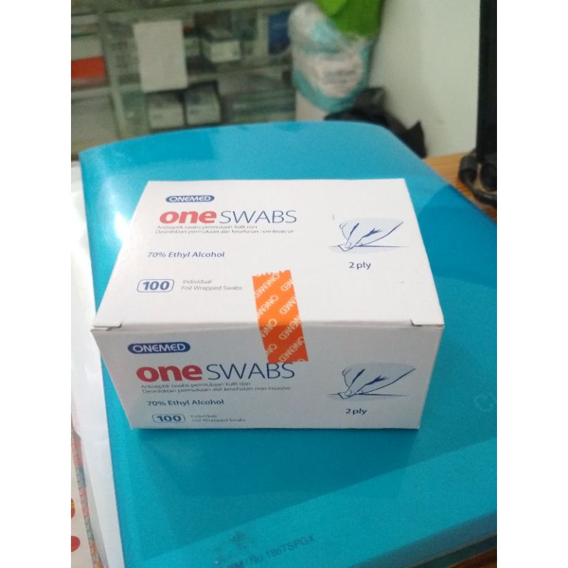 Tissue Alcohol Swab / Tisu Alkohol Swab 100 Lembar