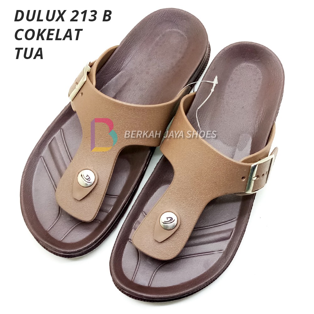 Sandal Wanita - Sandal Karet Wanita - Sandal Jepit Karet Wanita Dulux 213B Varian Warna