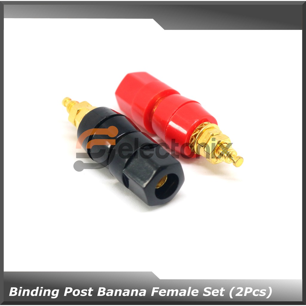 Binding Post Banana Set [2pcs] | Gold Taiwan