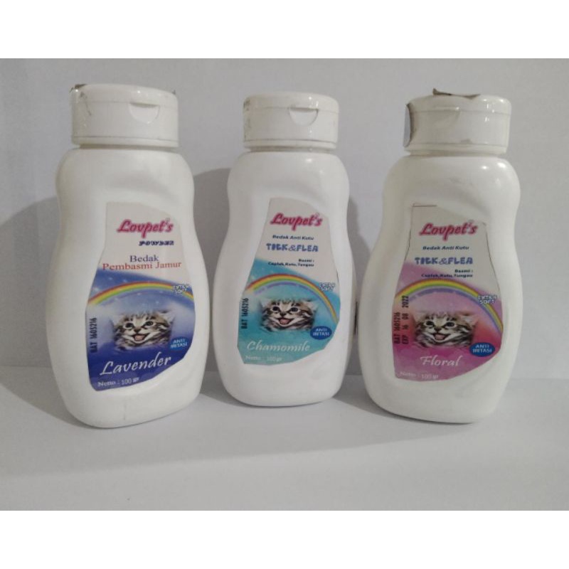 BEDAK KUCING ANTI JAMUR DAN KUTU