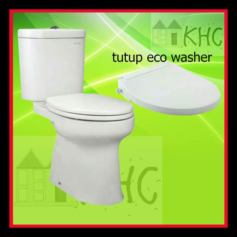 Cuci Gudang Closed Duduk Toto Cw 421 Tutup Eco Washer Jual Murah