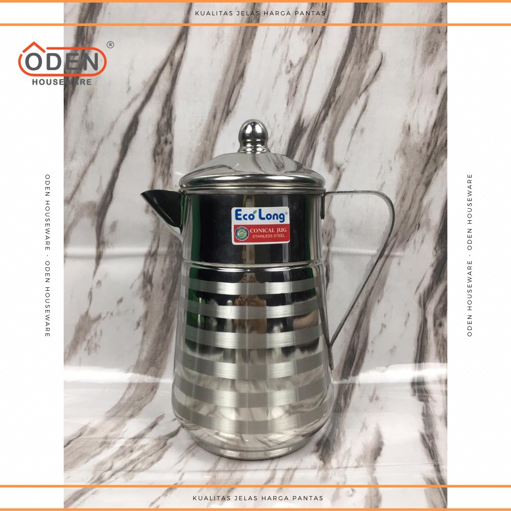 

Teko Stainless / Pitcher / Conical Water Jug 2lt Eco Long