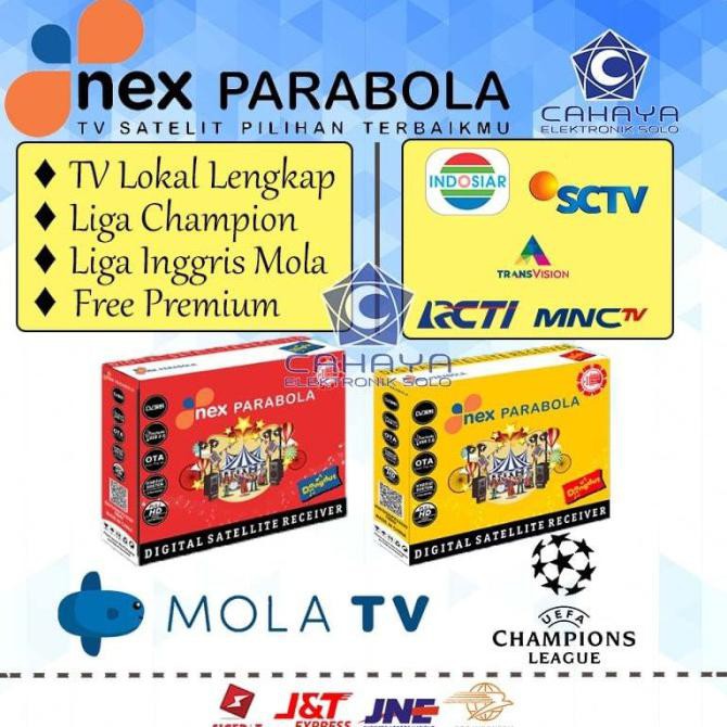 PROMO Receiver Nex Parabola Kuning Liga Champion SCTV Indosiar Emtek C Ku