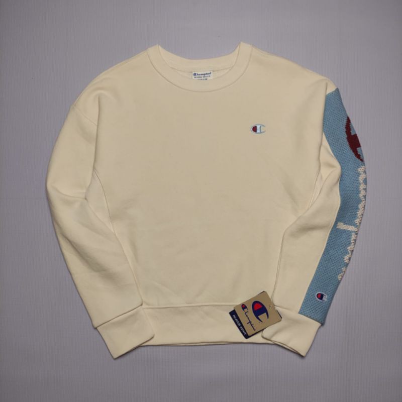 Sweater Champion Reverse Weave Crew White Women