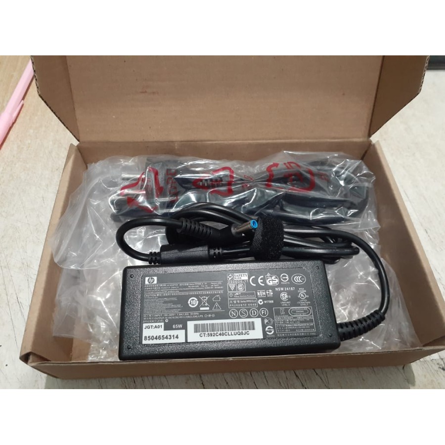 Adaptor Laptop HP 19.5v 3.33a Pin Biru