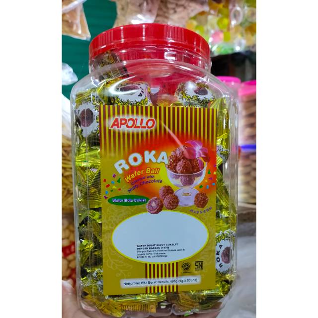 

ROKA APOLLO TOPLES 420g New produk isi 70 pcs