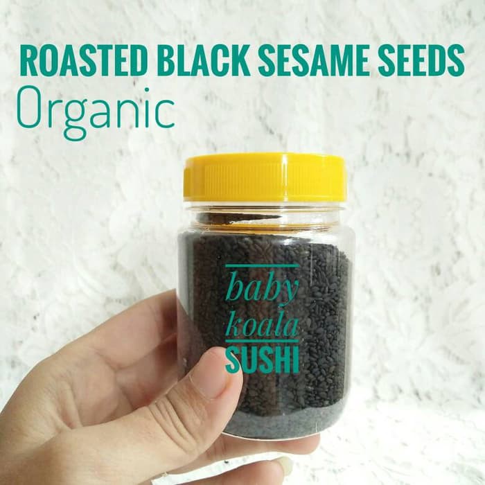 

TERBARU WIJEN HITAM SANGRAI ORGANIC | ROASTED BLACK SESAME SEEDS !!!!!!