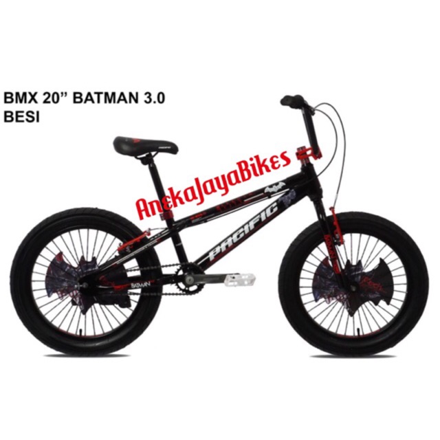 Sepeda Anak BMX 20 Pacific Batman 3.0 Ban Besar