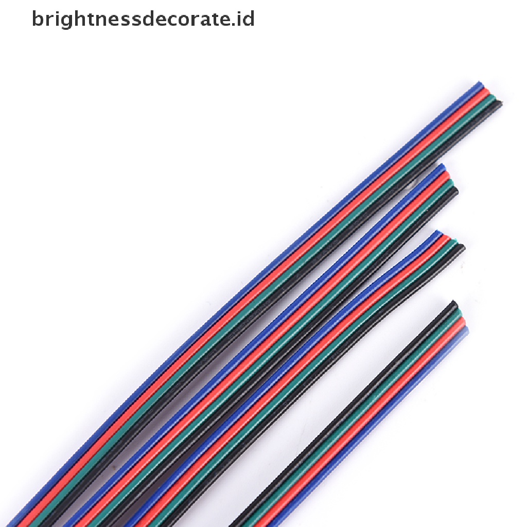 Kabel Extension Rgb 4 pin 5m / 10m Untuk 3528 / 5050 Led Strip