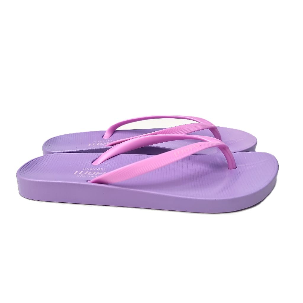 jelly sandal jepit karet luofu import sendal japit wanita F2303A10S